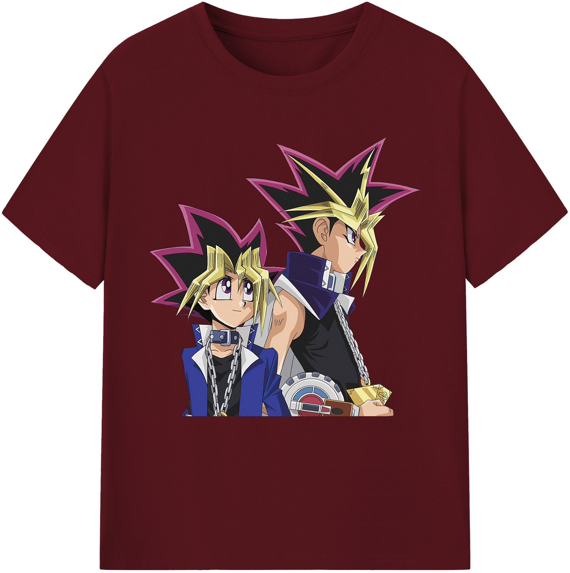 （画像用） 遊☆戯☆王 Yu-Gi-Oh! 綿100％半袖Tシャツ（フロントプリント）